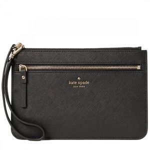 ♠️ Kate Spade Laurel Way Tinie Wristlet Black NWT